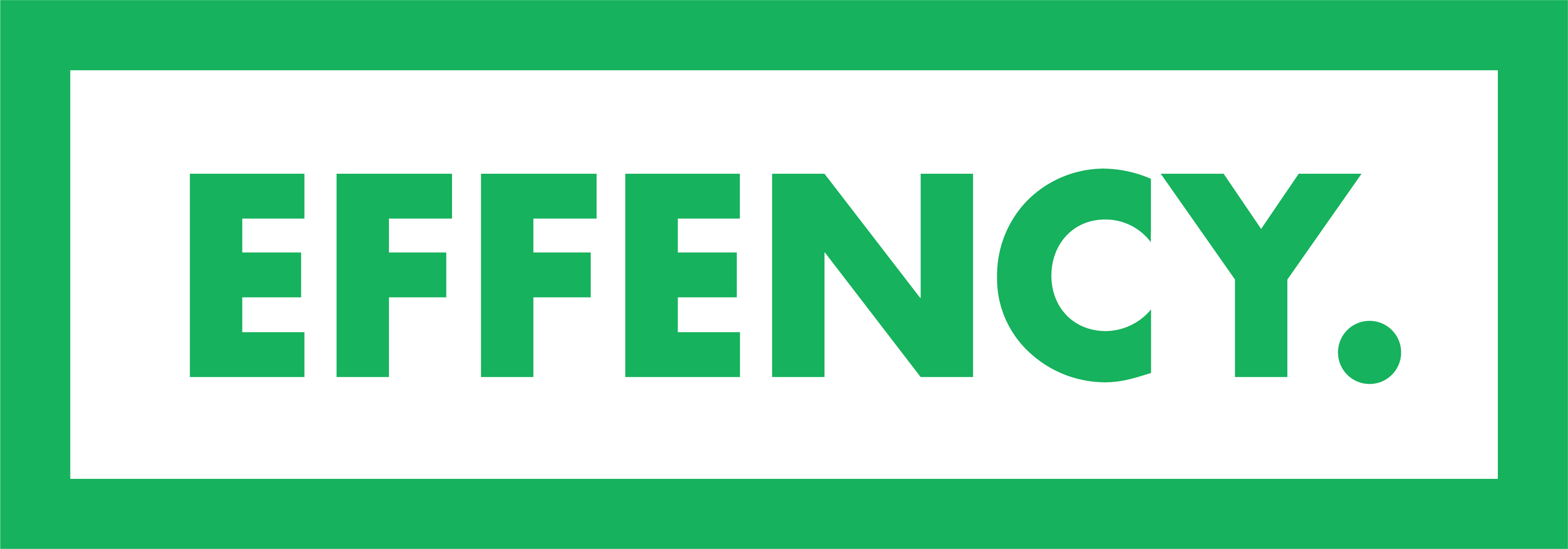 logo effency vert